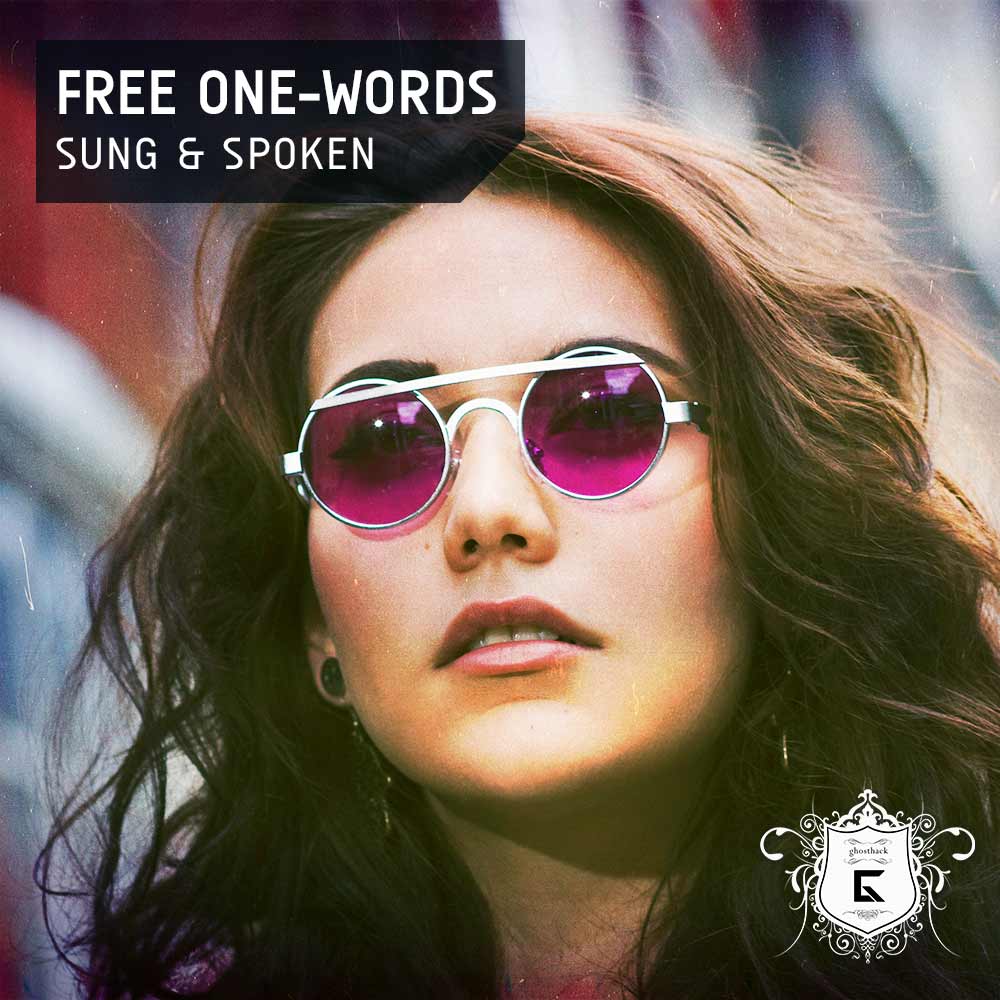 Free One-Words - Sung and Spoken