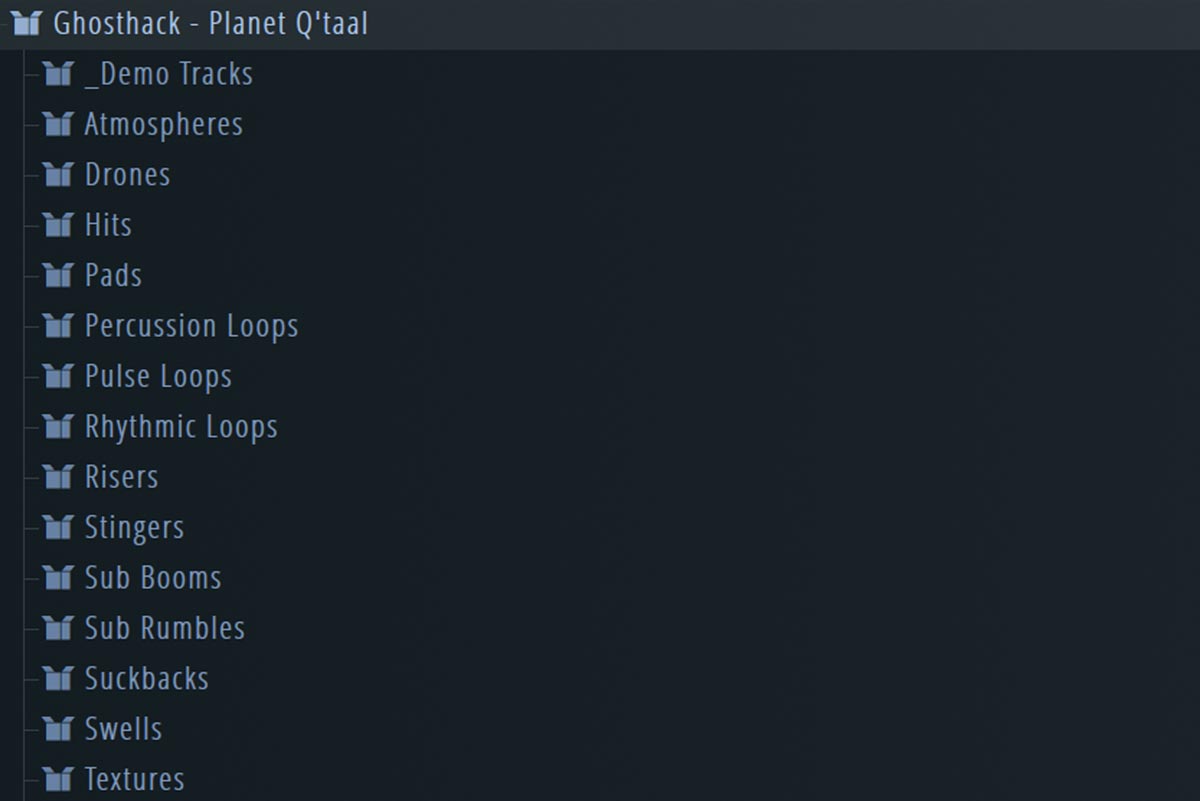 Includes 16 Sound Categories