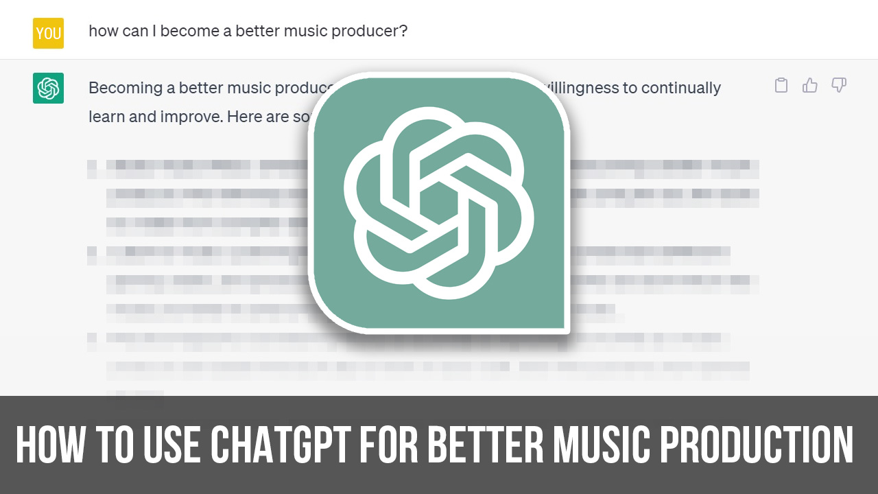 How to improve your music production with ChatGPT